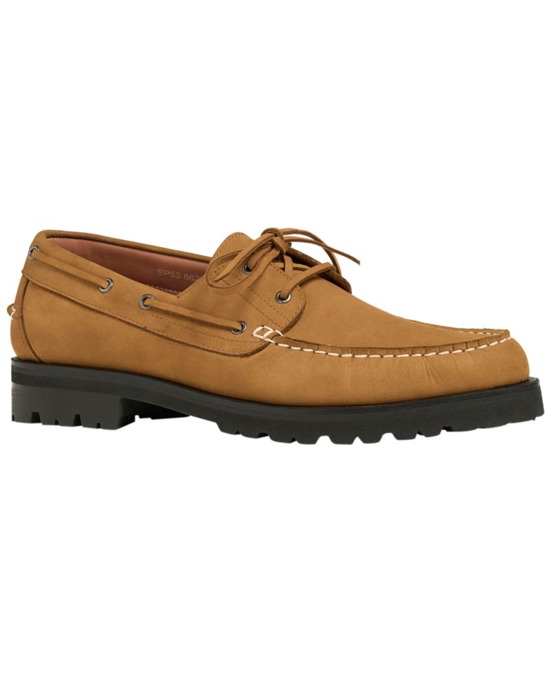 Men's Bristol Nubuck Leather Boat Shoes