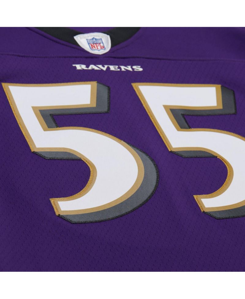 Men's Terrell Suggs Purple Baltimore Ravens 2003 Legacy Replica Jersey