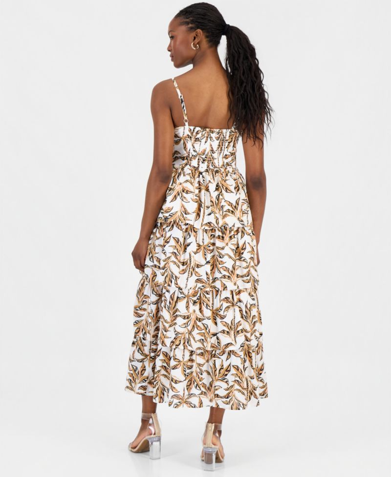 Petite Tiered Woven Dress