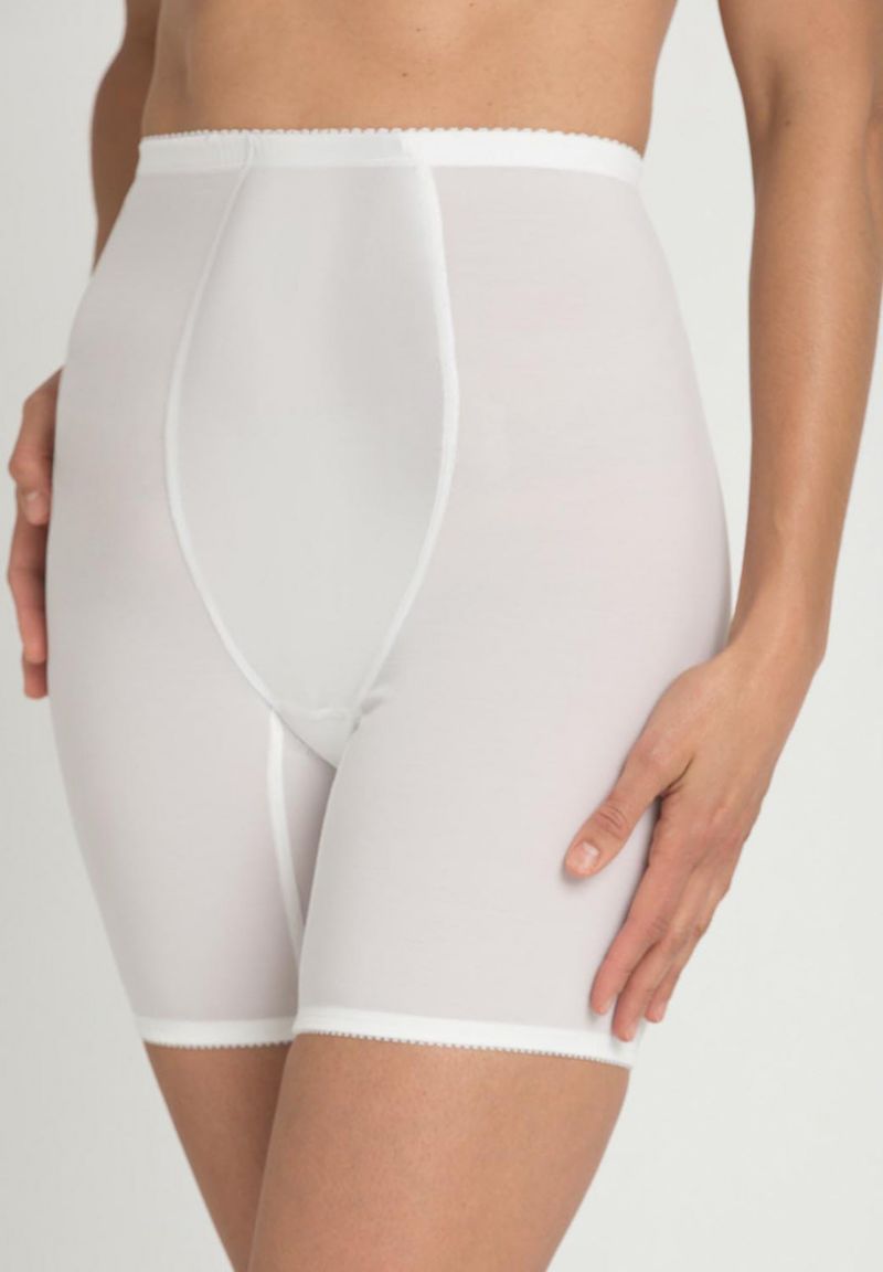 Plus Size High-Waist Power Mesh Long Leg Shaper