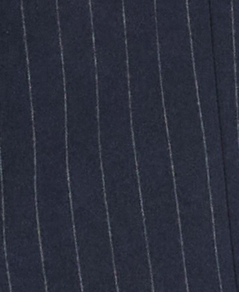 Men's Slim-Fit Navy Pinstripe Suit Separates Jacket