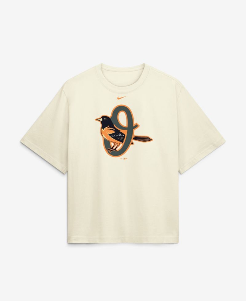 Women's Baltimore Orioles Relaxed Boxy T-Shirt
