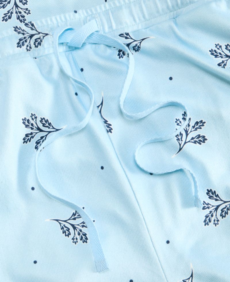 Women's Soft Knit Printed Pajama Pants