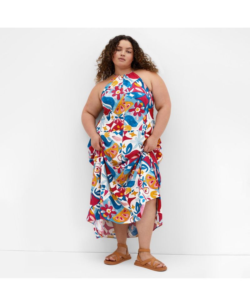 Women's Mosaic Maxi Dress