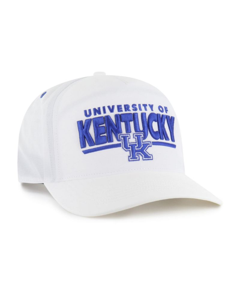 Men's and Women's '47 White Kentucky Wildcats brrr&deg; Expressway Hitch Adjustable Hat