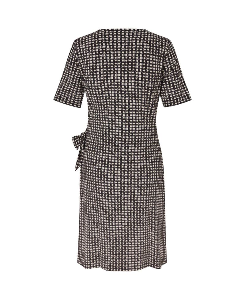 Women's Raven V-Neck Short-Sleeve Wrap Dress