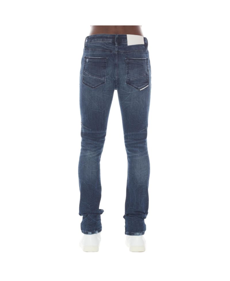 Men's Strat Super Skinny Fit Ripped Jeans