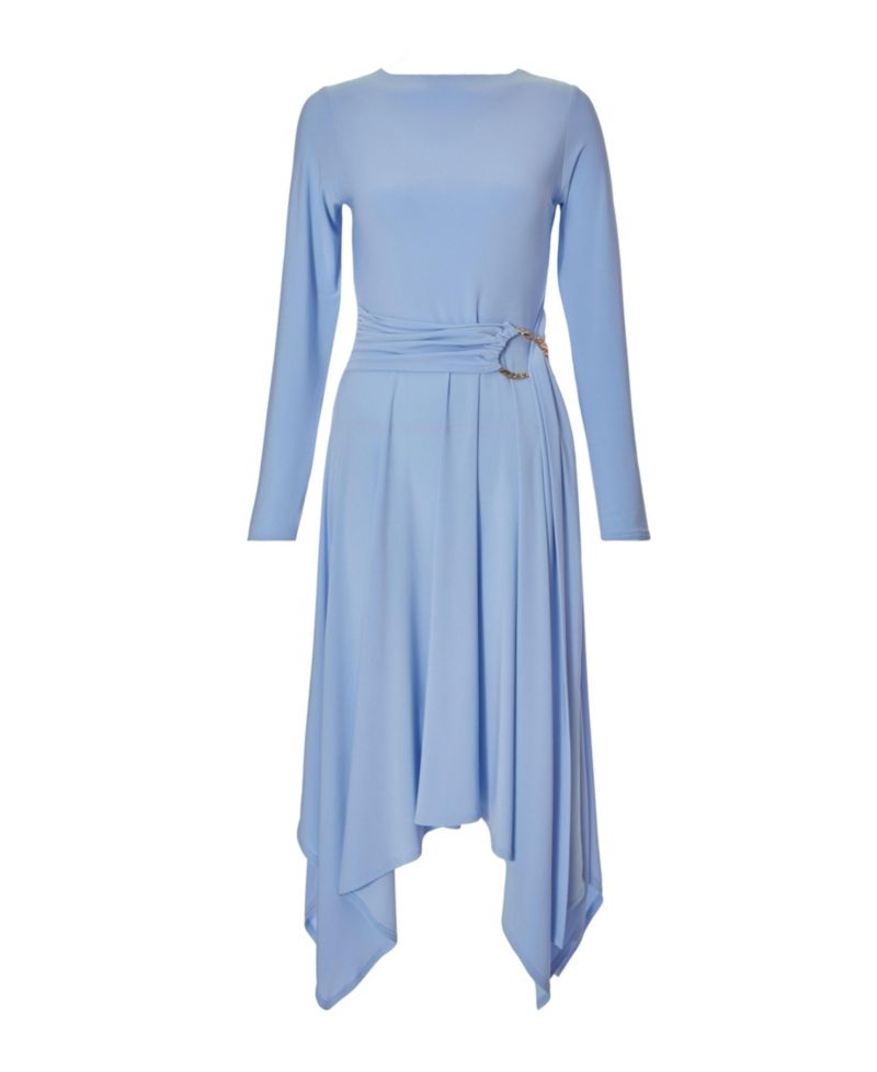 Women's Soft Touch Maxi Dress with Hanky Hem