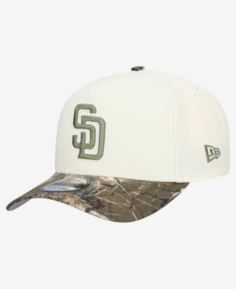 Men's Khaki/Realtree Camo San Diego Padres 9FORTY A-Frame Adjustable Hat
