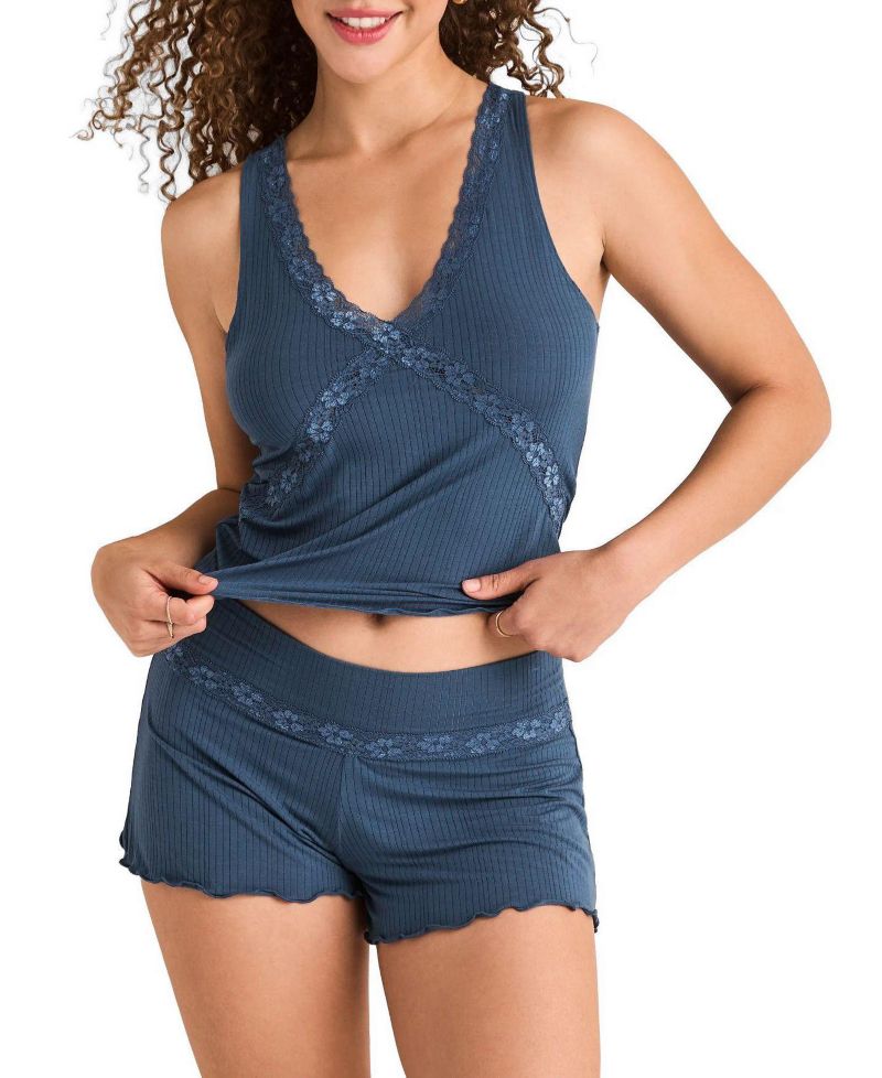 Women's August Sleeveless Tank and Short PJ Set