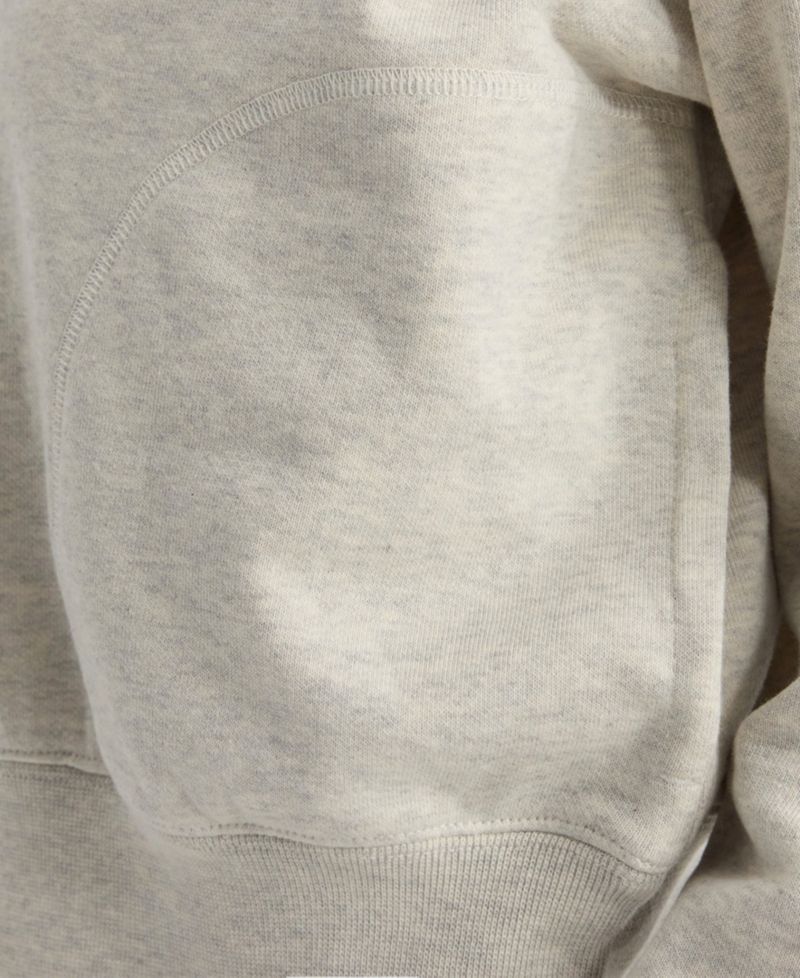 Women's Boston Red Sox Iconic Cropped Quarter-Zip Sweatshirt
