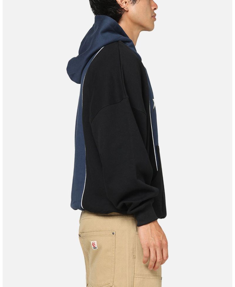 Men's Piped Pullover Hoodie