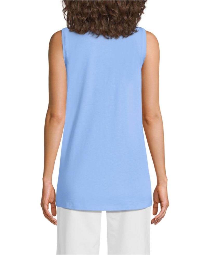 Women's Supima Cotton Tunic Tank Top