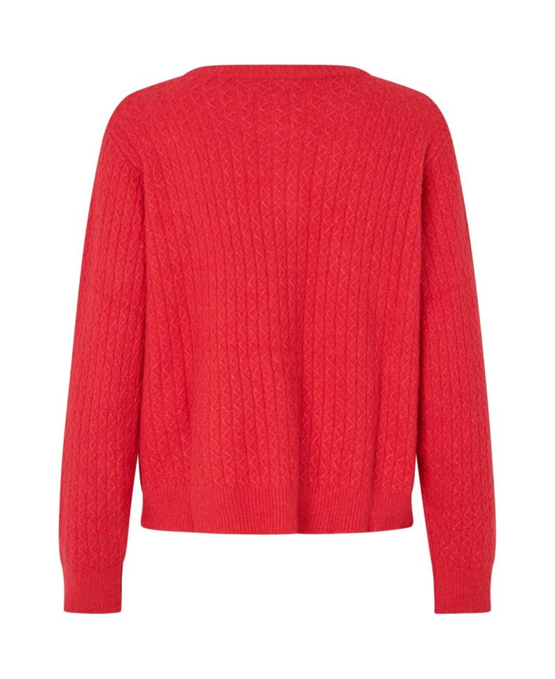 Women's MaLeryntha Cable-Knit Button-Front Cardigan