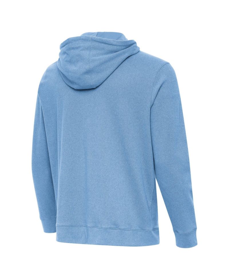 Men's Cloud Texas Rangers Mock Neck Pullover Hoodie