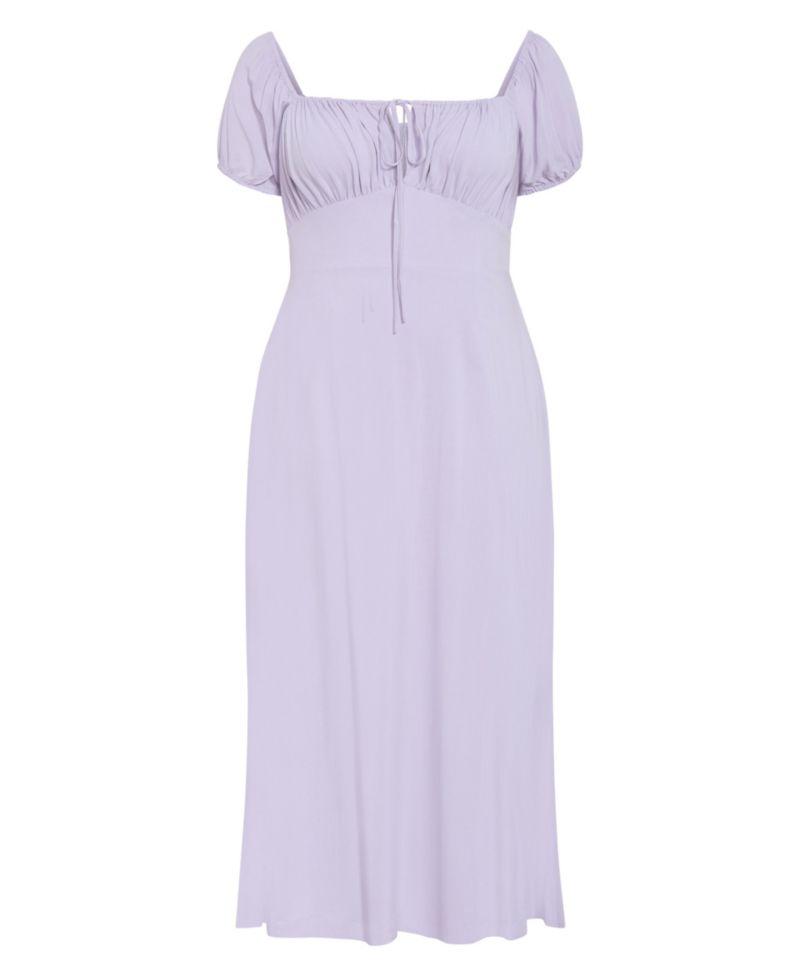 Plus Size Abbie Floral-Print Maxi Short-Sleeve Dress