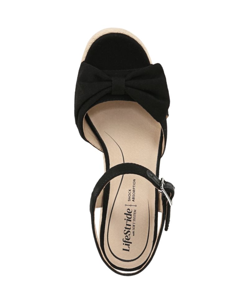 Women's Tahlia Open RoundToe Espadrille Wedge Sandals
