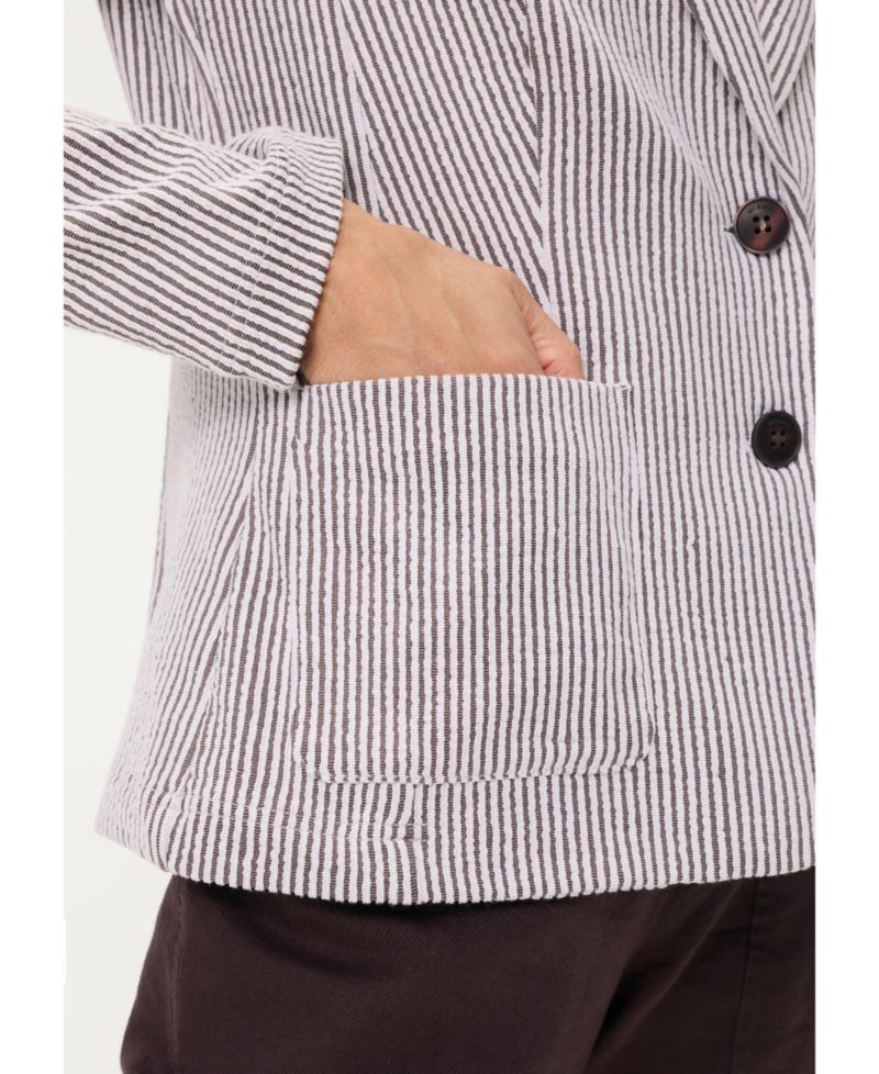 Women's Seersucker Blazer