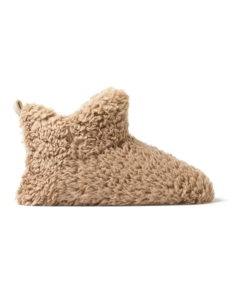 Women's Chelsea Shaggy Pile Bootie Fuzzy House Slipper