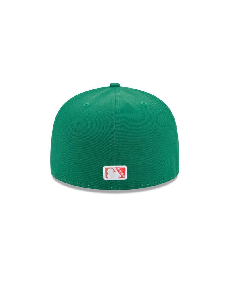 Men's White Worcester Red Sox Theme Nights 59FIFTY Fitted Hat