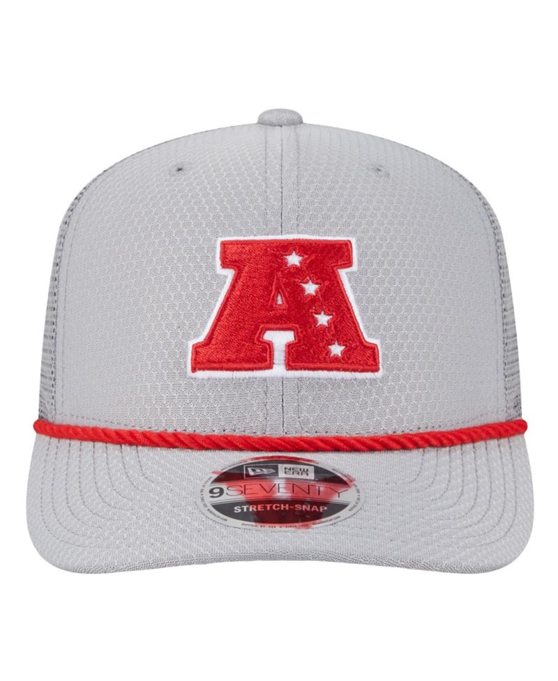 Men's Gray Miami Dolphins 2025 Pro Bowl 9SEVENTY Stretch-Snap Hat