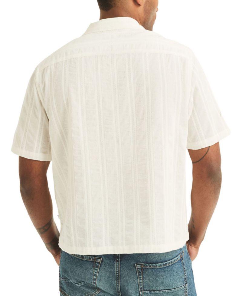 Men's Short-Sleeve Camp Collar Shirt