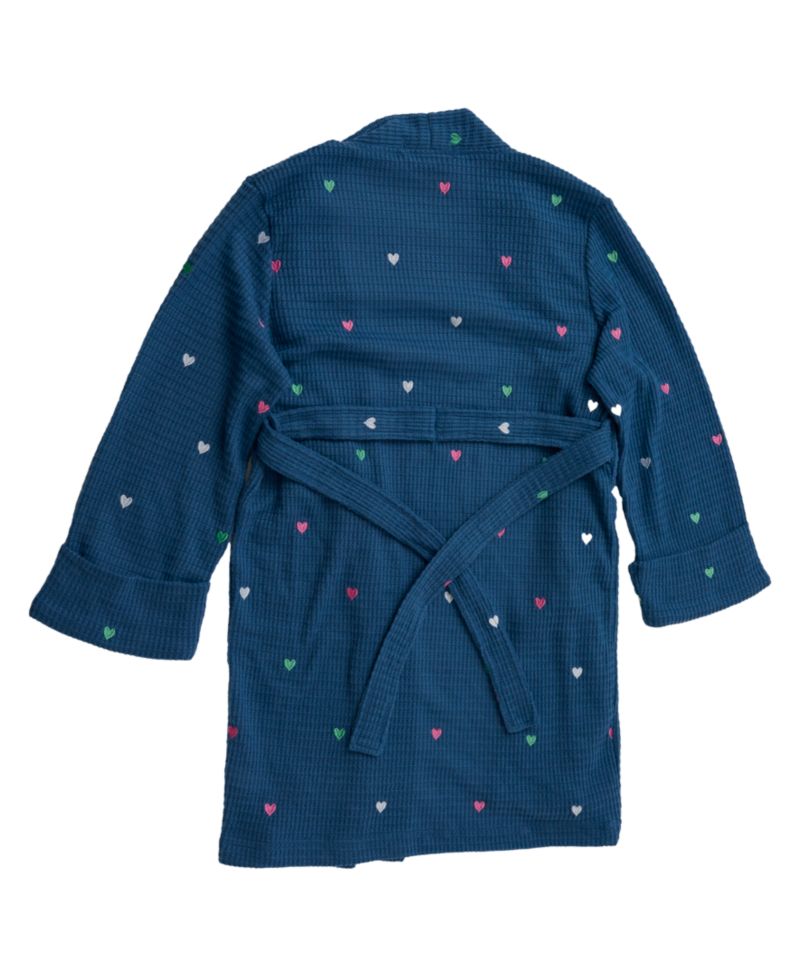 Girls' 6-16 Waffle Texture Robe
