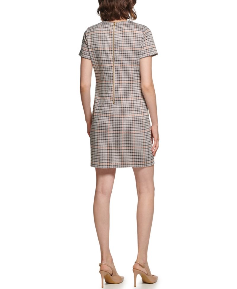 Women’s Jacquard Ponte Shift Dress