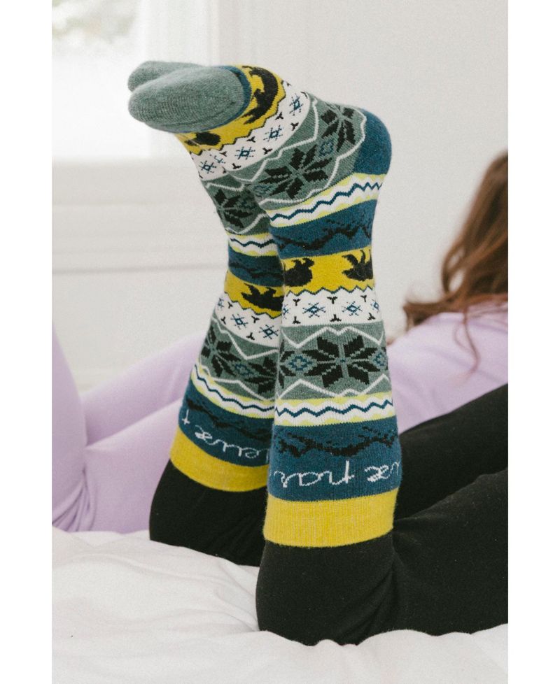 Little and Big Boy Ski Socks