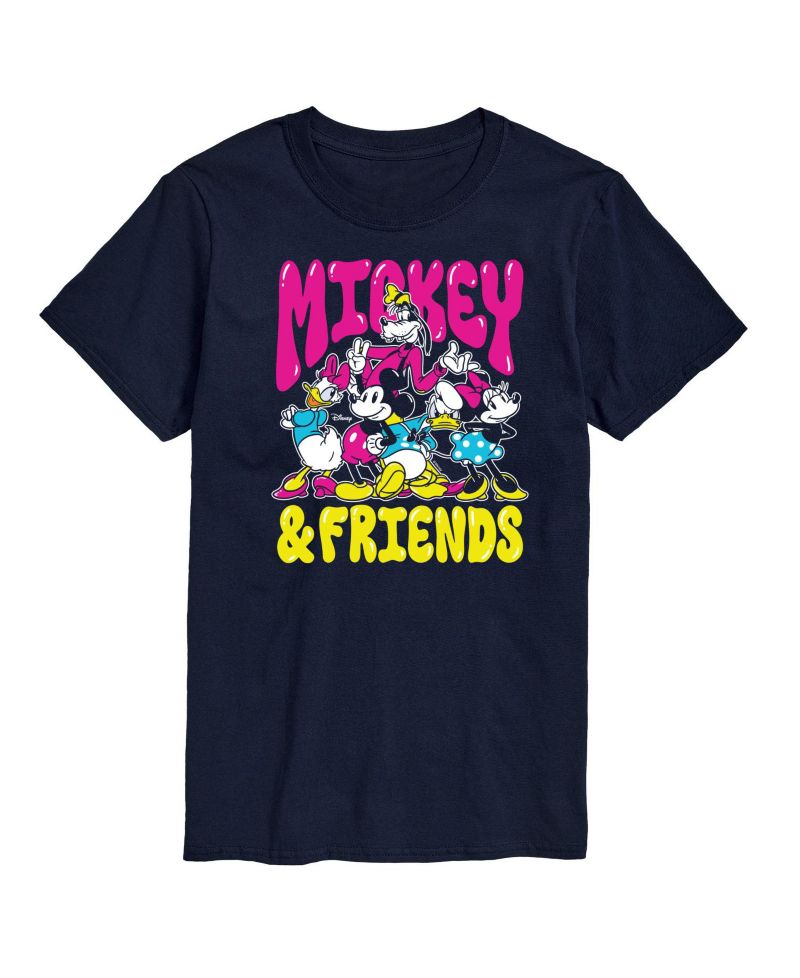 Men's Disney Mickey and Friends Short Sleeve Tee