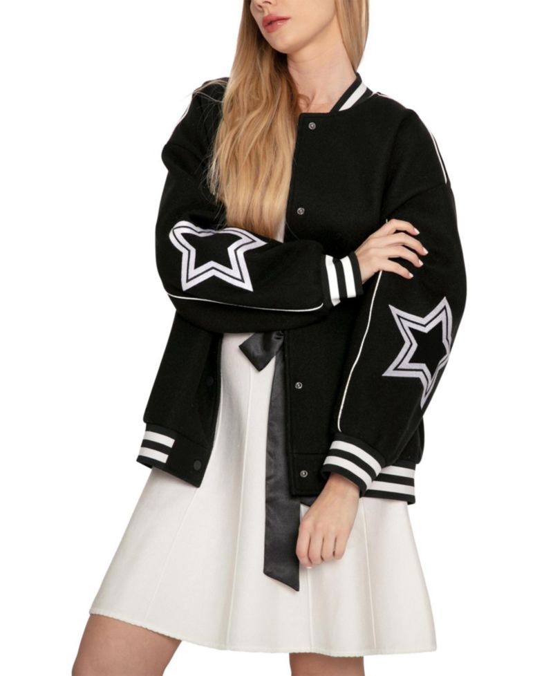 Women's Hold Me Close Letterman Bomber