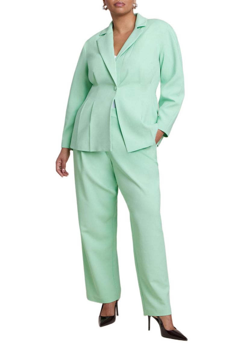 Women's Pleat Waist Blazer