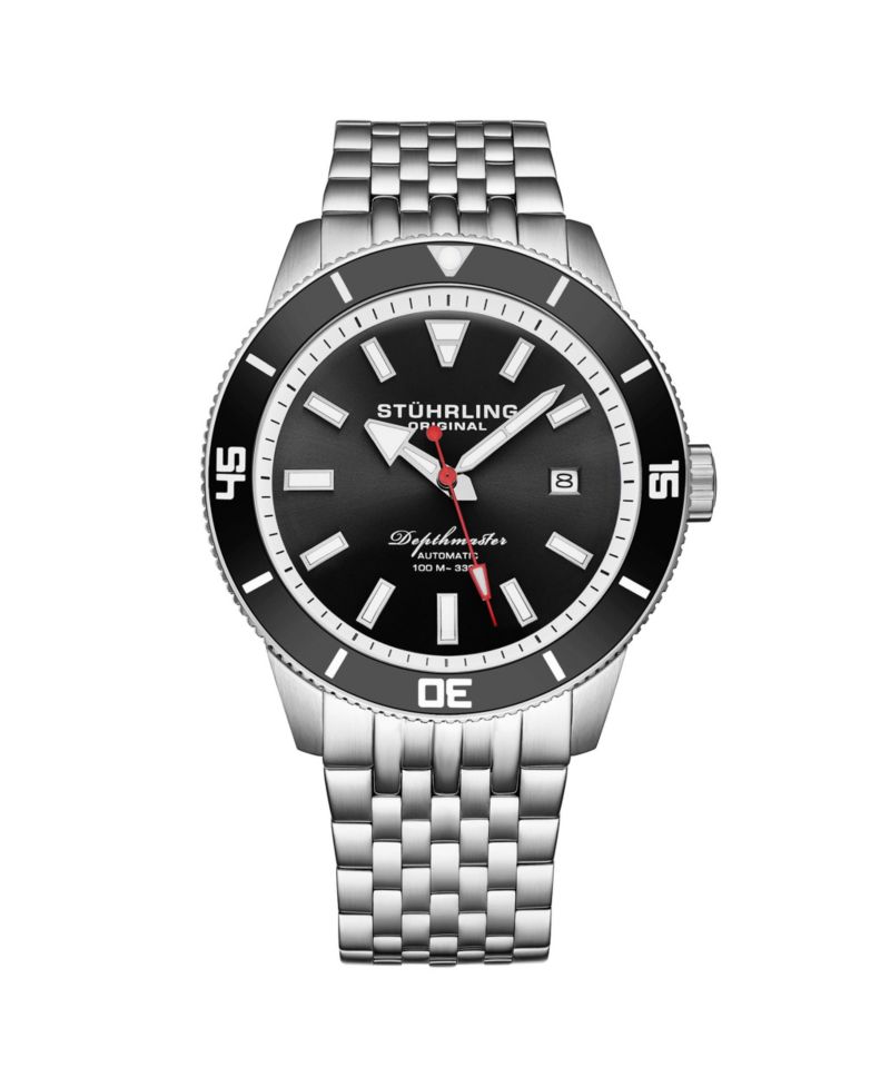Depthmaster 4086.1 Men s Automatic Watch 42mm Stainless Steel Black Dial