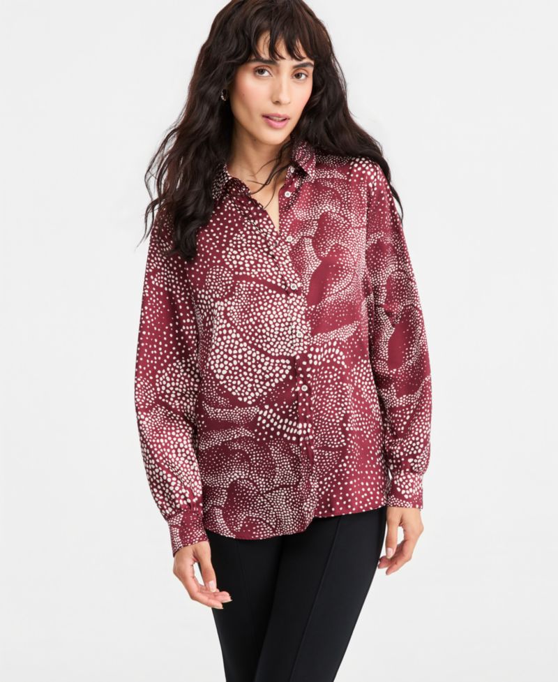 Emmspiga Printed Twill Shirt