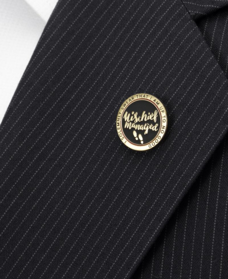 Men's Mischief Managed Lapel Pin