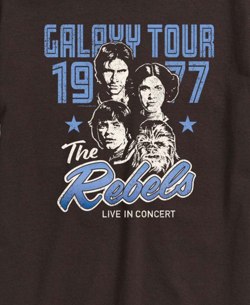 Men's The Rebels Band Short-Sleeve Graphic T-Shirt