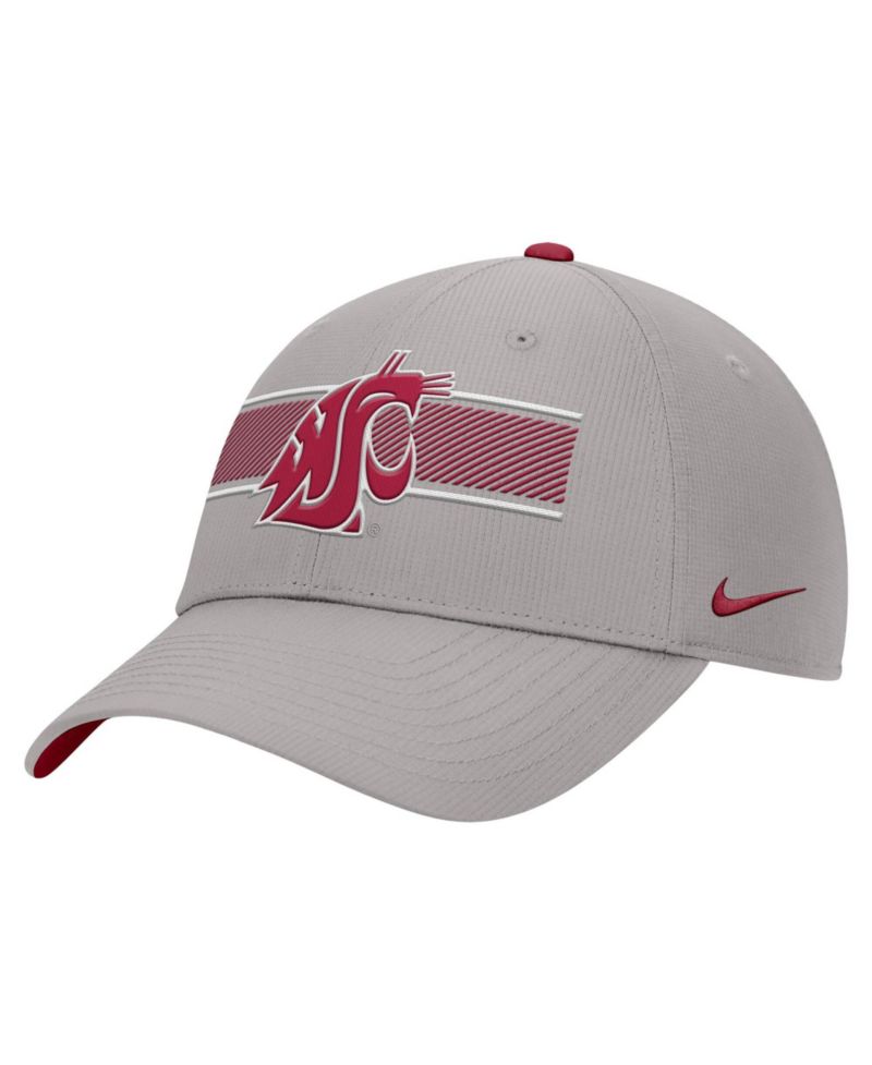 Men's Gray Washington State Cougars Ripstop Dri-FIT Adjustable Hat