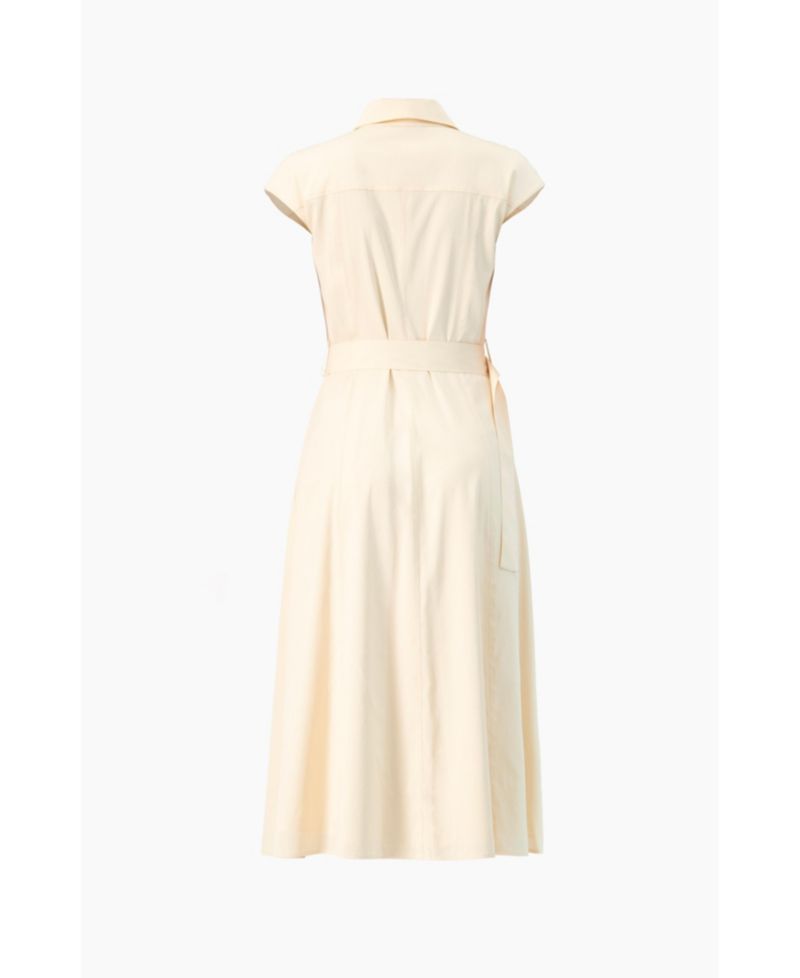 Women's Midi Wide Shirt Dress