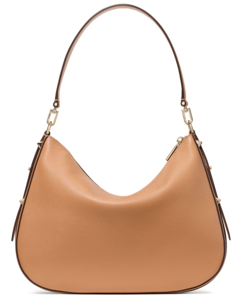 Liv Large Pebbled Leather Shoulder Bag