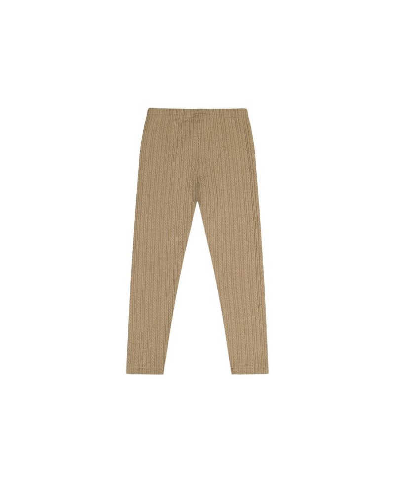 Little and Big Girl(6-12) Jacquard Leggings Sage