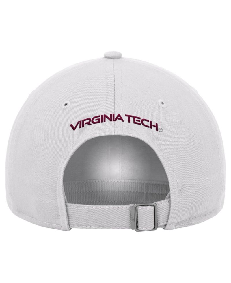 Men's White Virginia Tech Hokies 2026 On-Field Club Adjustable Hat