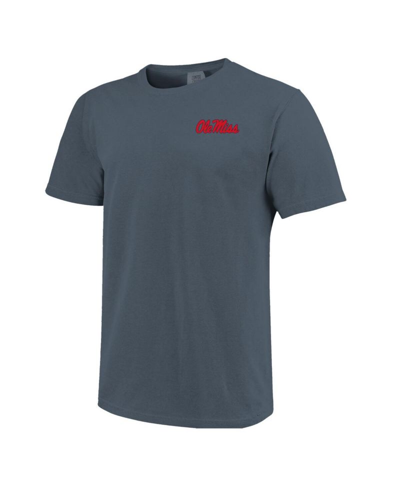 Men's and Women's Navy Ole Miss Rebels Hyper Local Lyceum T-Shirt