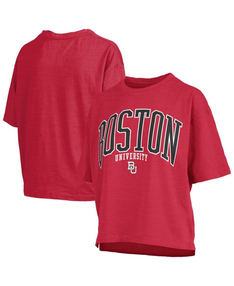 Women's Red Boston University Nelson T-Shirt