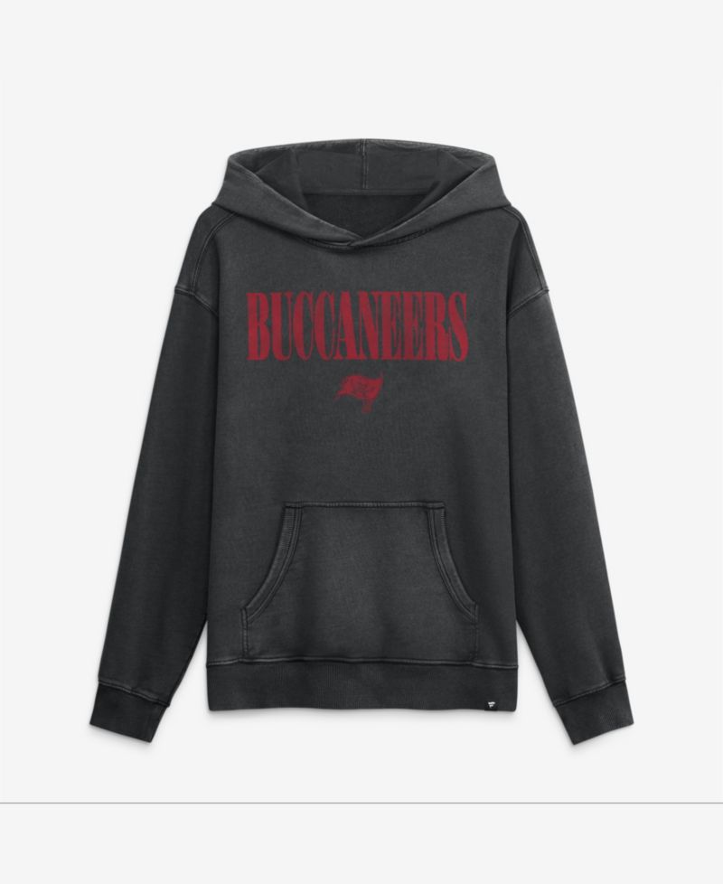 Men's Black Tampa Bay Buccaneers Relaxed Intense Rivalry French Terry Hoodie