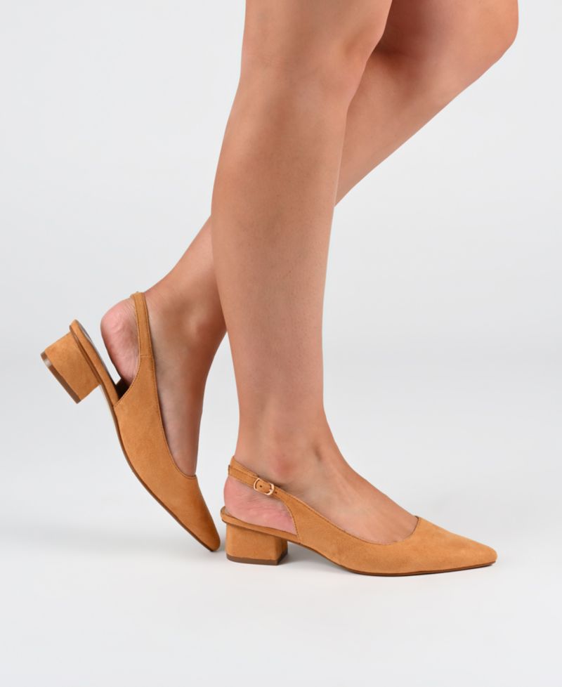 Women's Sylvia Block Heel Slingback Pumps