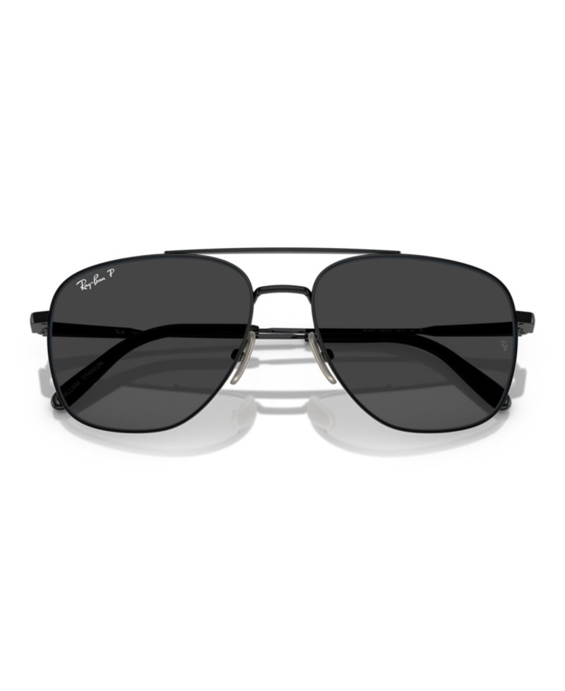 Unisex Polarized Sunglasses, William Titanium RB8097
