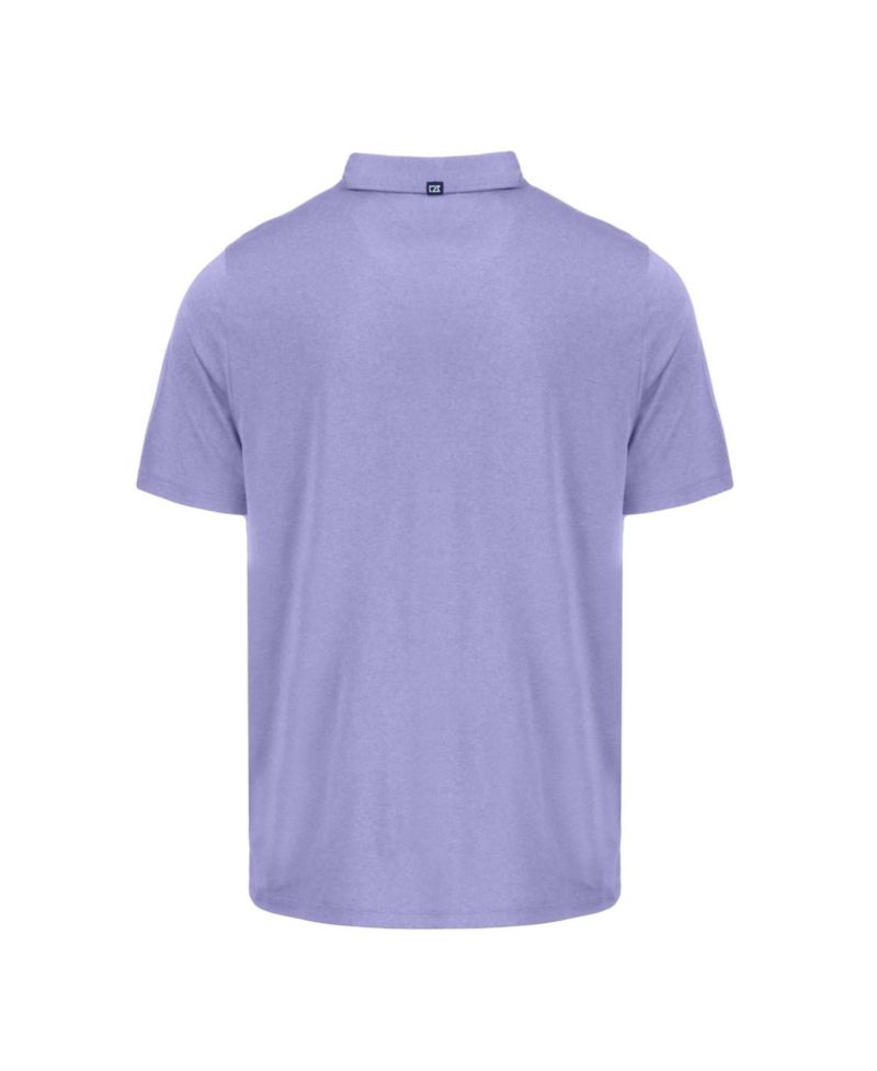 Men's Purple Clemson Tigers Coastline Epic Comfort Eco Recycled Polo