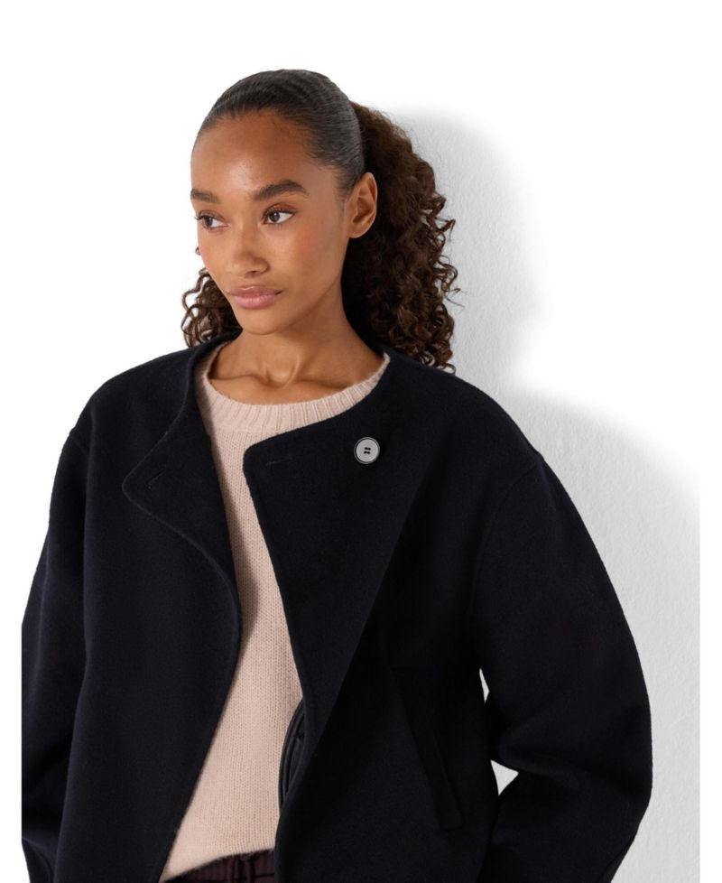Women's Linnie Double Faced Collarless Jacket