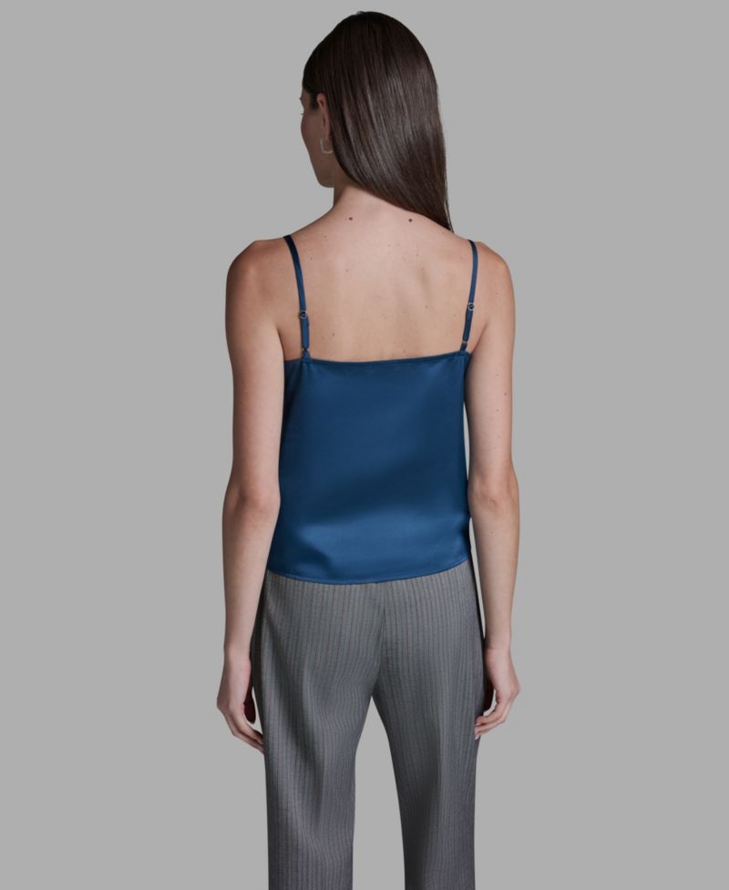 Women's Lace Sleeveless V-Neck Cami Blouse