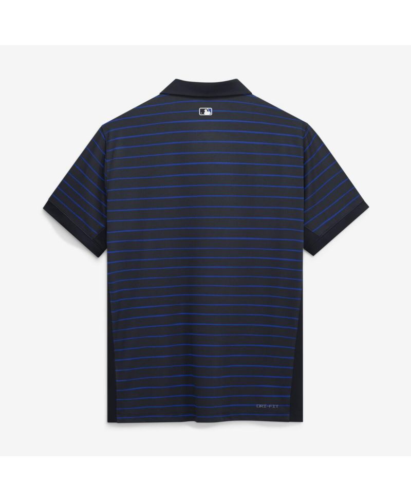 Men's Navy/Royal Detroit Tigers Authentic Collection City Connect Striped Victory Dri-FIT Polo Shirt